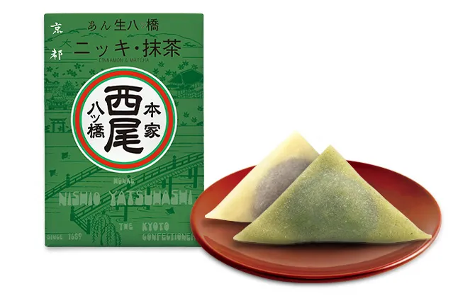 あん生八ッ橋　ニッキ・抹茶