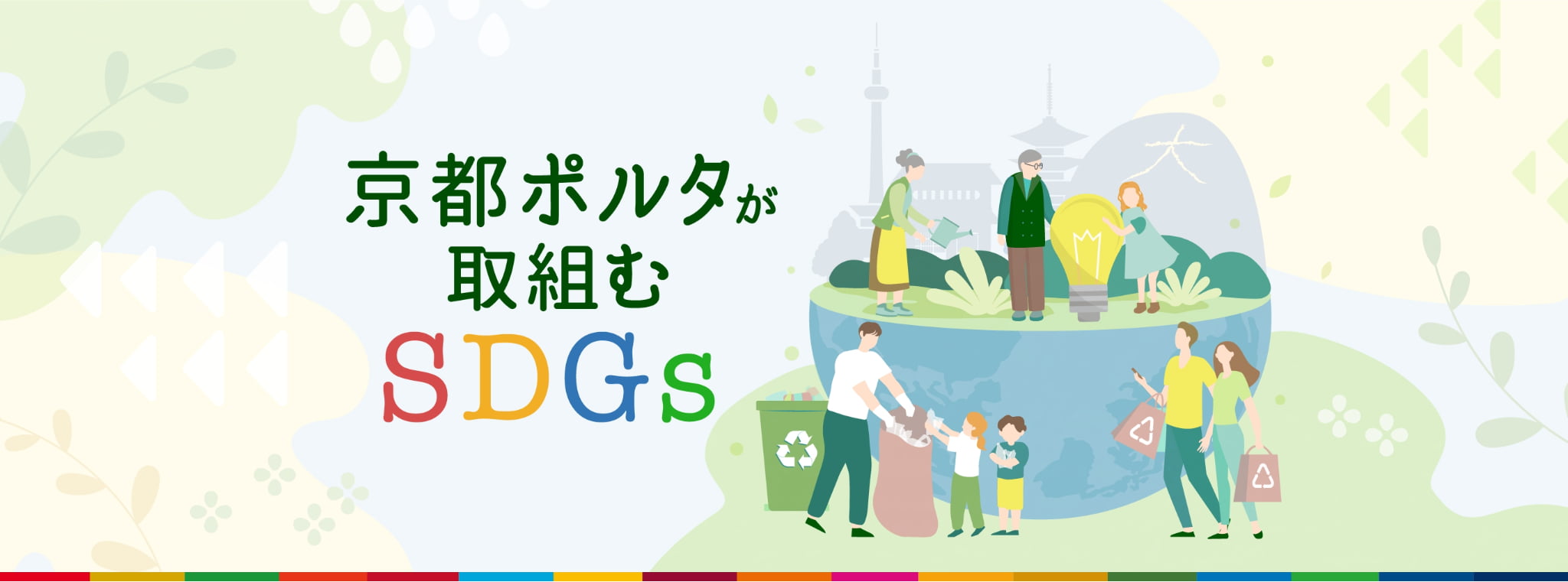 京都ポルタが取り組むSDGs