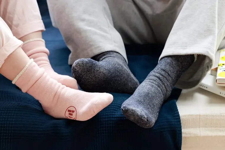 プレゼントにピッタリなルームソックス