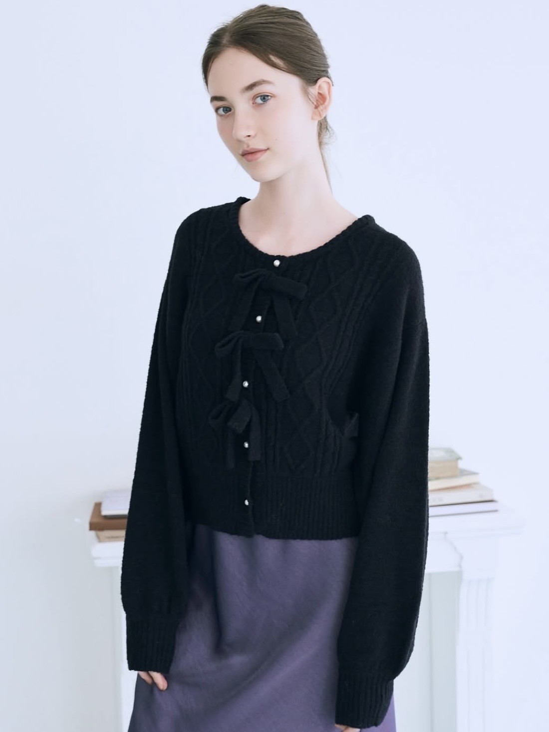 Maison de FLEUR Petite Robe 3'5 これからの季節に取り入れたい、フェミニンなカーディガンが登場🎀✨