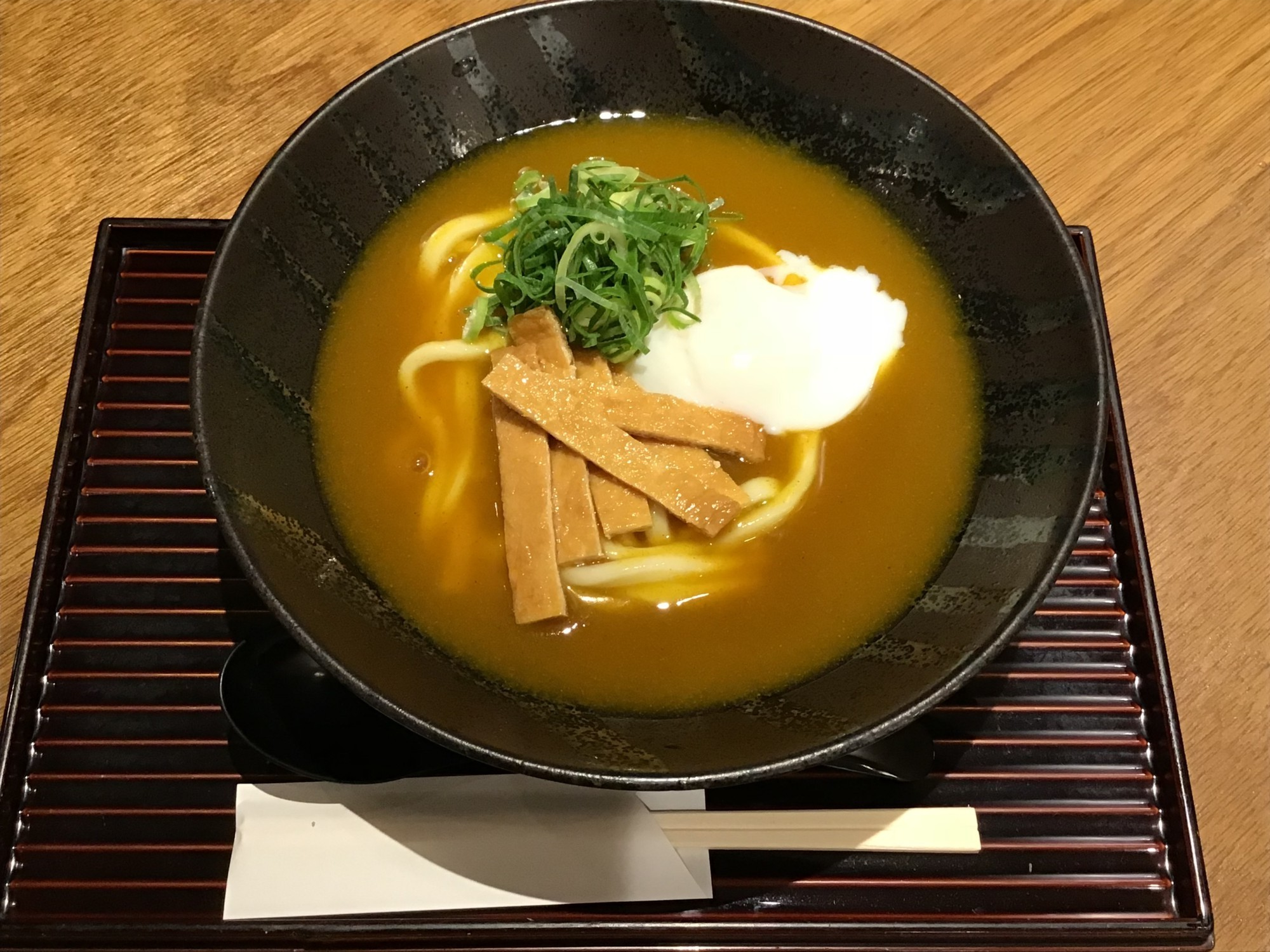 味味香の冷たいカレーうどん