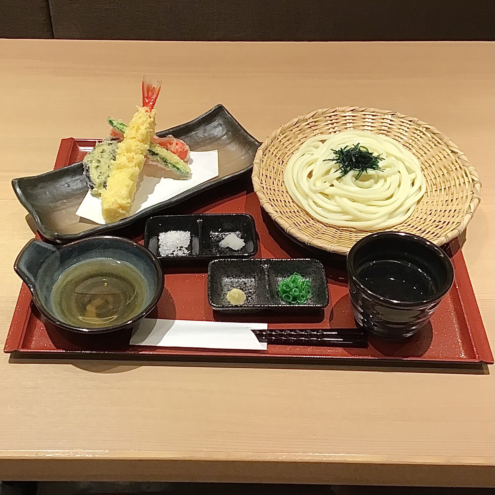 【季節限定】夏野菜の天ぷらに変わりました🌿