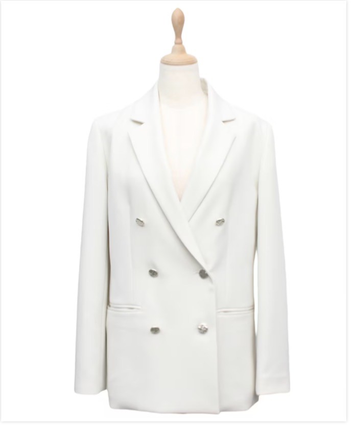 春の通勤スタイルにおすすめ🌸ダブルジャケット