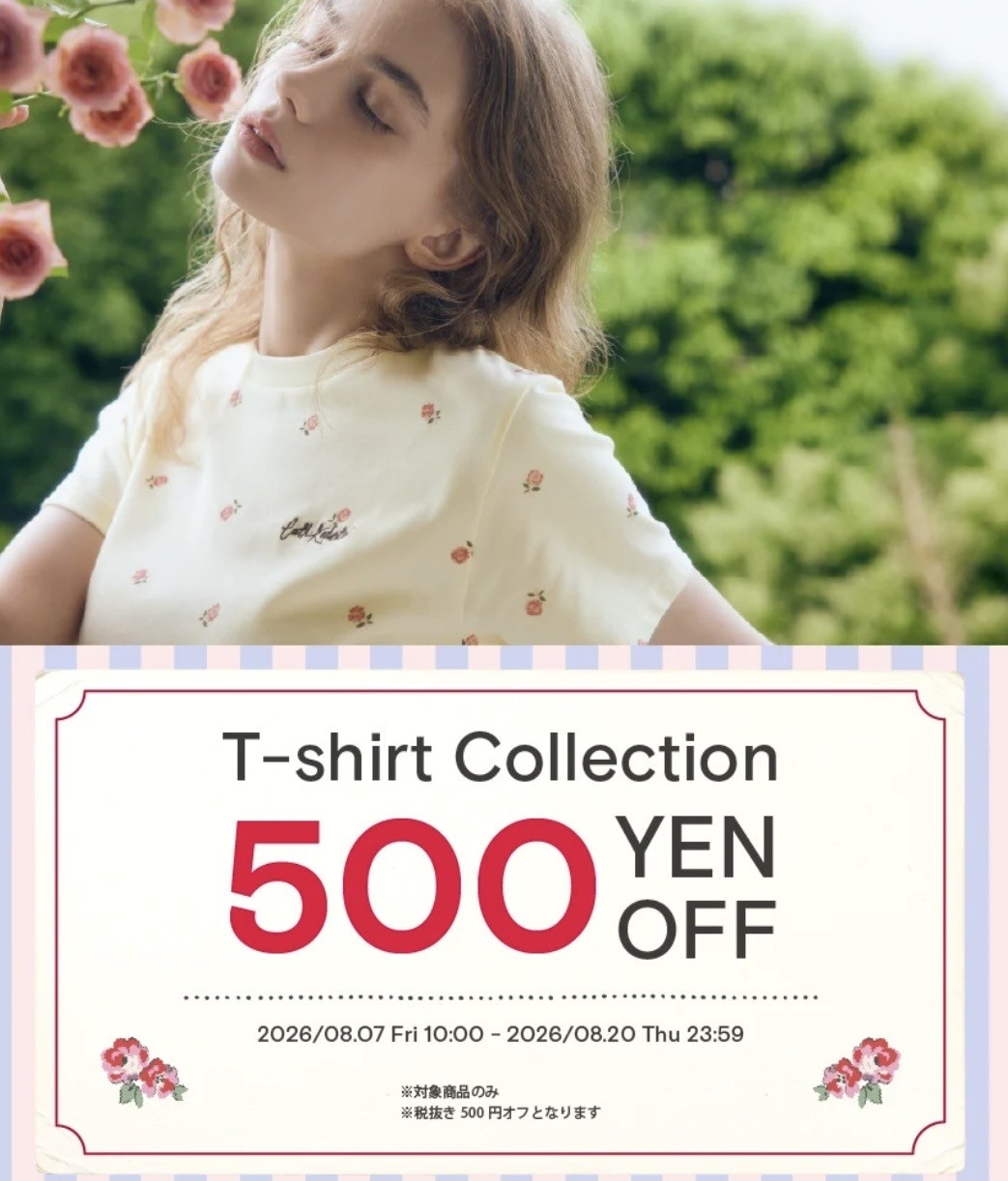 【期間限定】Tシャツ500円off✨🎀