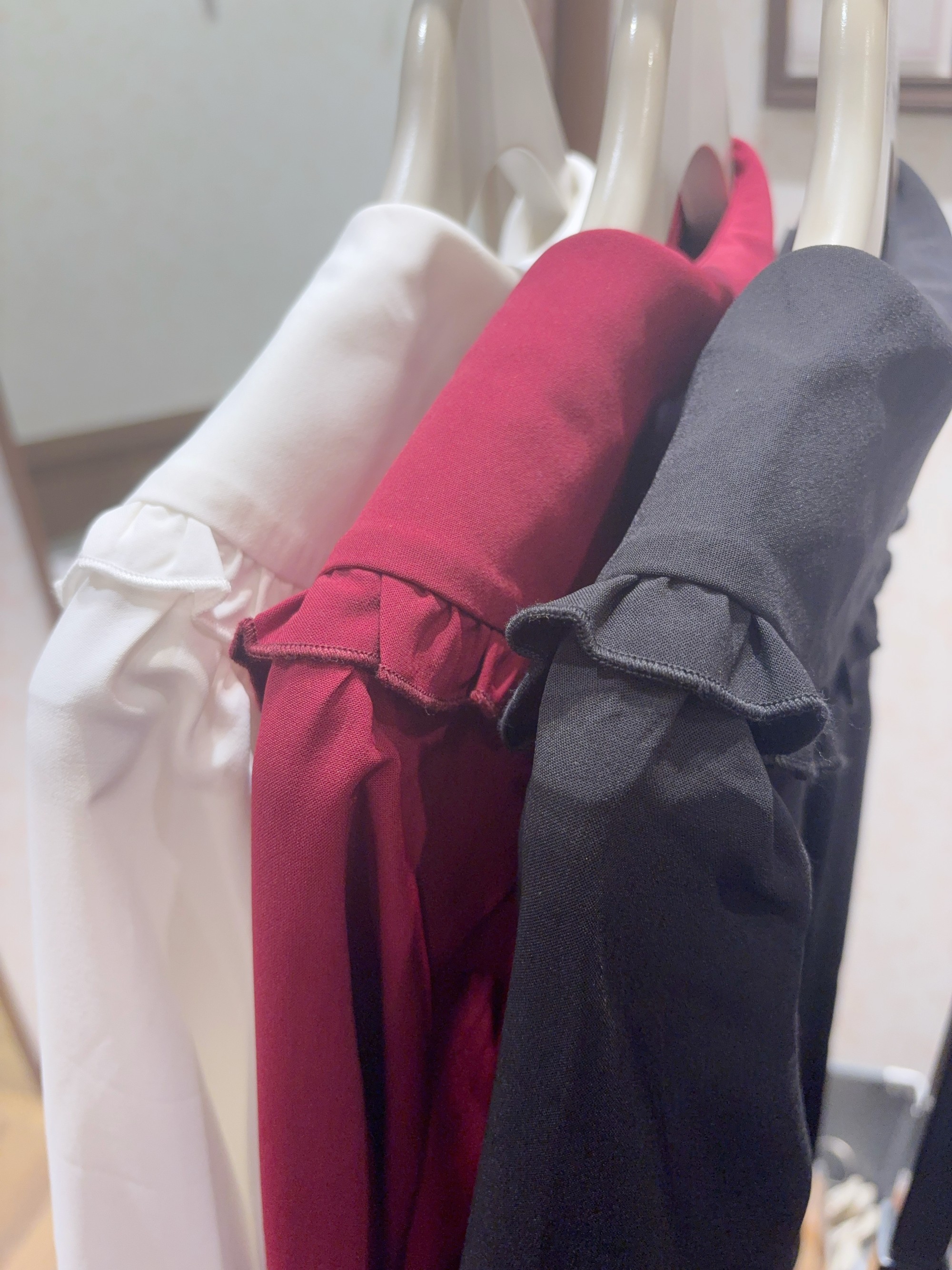 〘秋冬にピッタリのチェック柄〙リボンブラウス