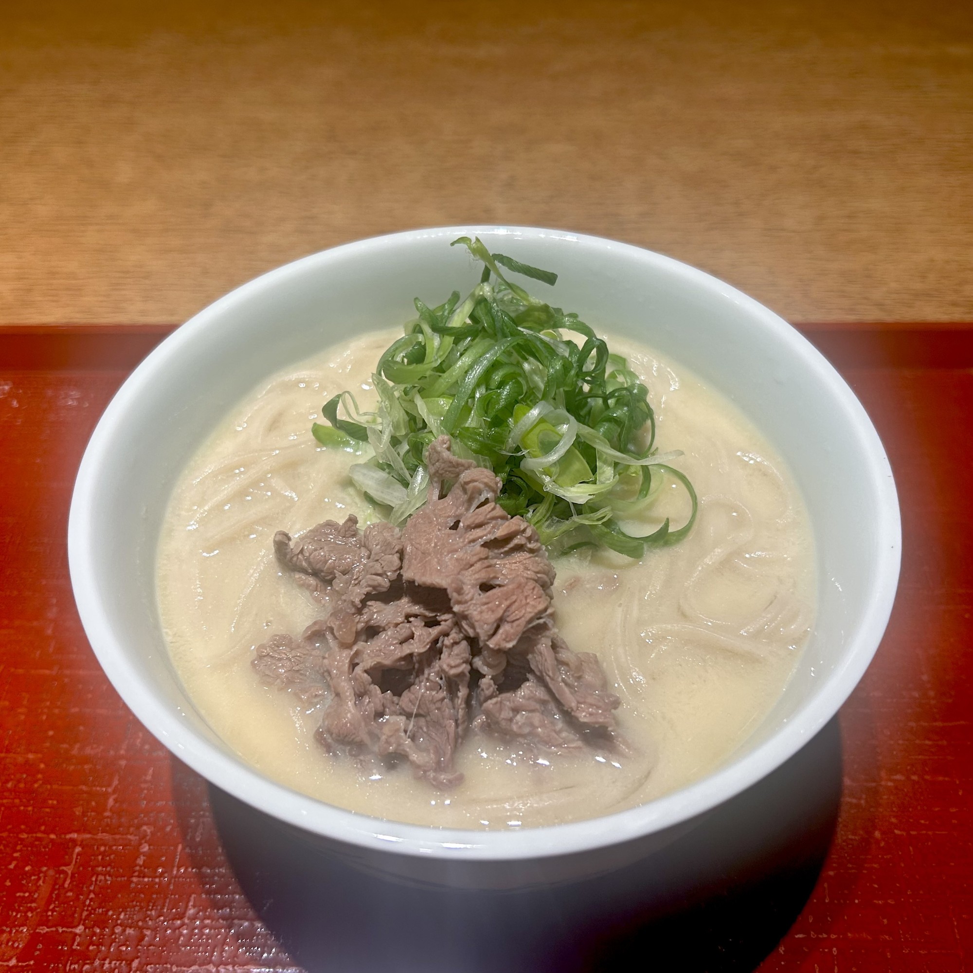 白味噌牛肉そば