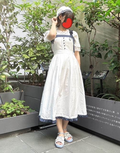 夏！マリン風コーデ