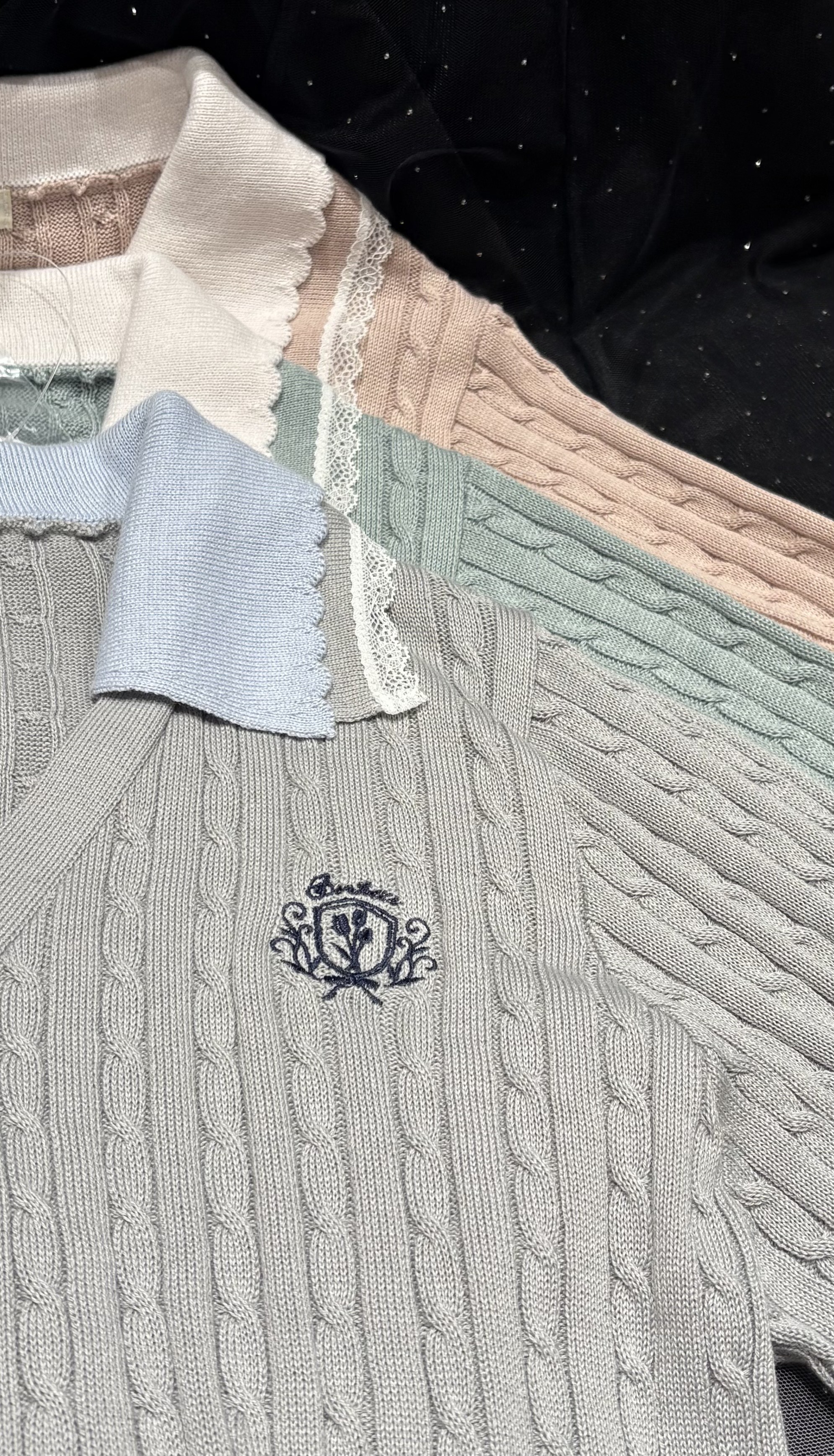 普通のカーディガンじゃ物足りない♡プレッピーライクな一枚