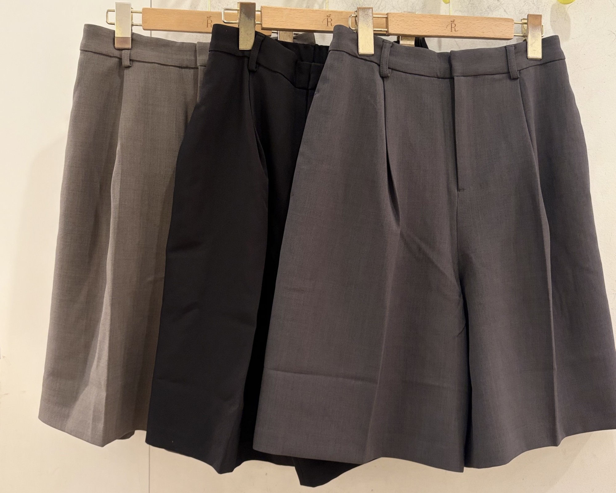 【きれいめに決まる】品格ハーフパンツ