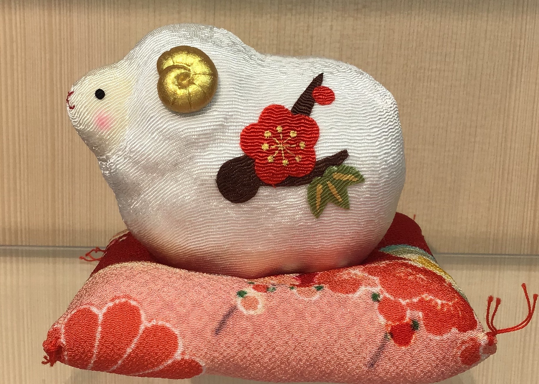 ちりめん干支（未）