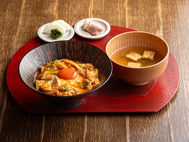【京赤地どりの親子丼御膳】¥1750