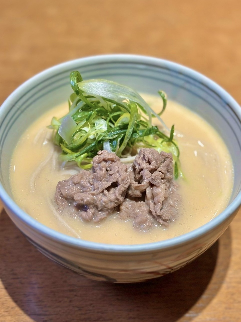 白味噌牛肉そば