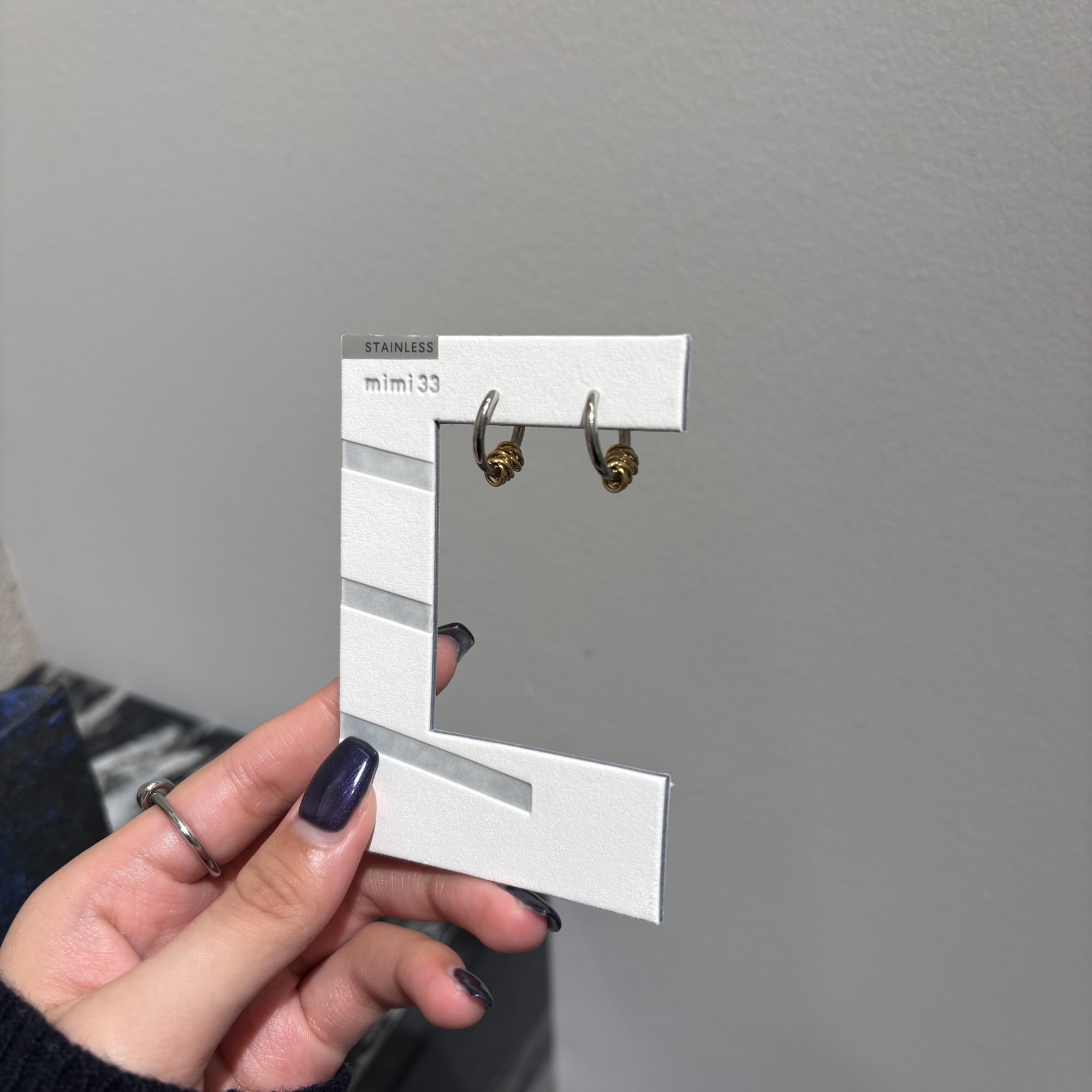 【新作紹介✨フープイヤリング🫧】