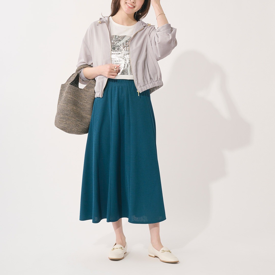吸水速乾◎！女性らしいシルエットが叶うUVシアーブルゾン
