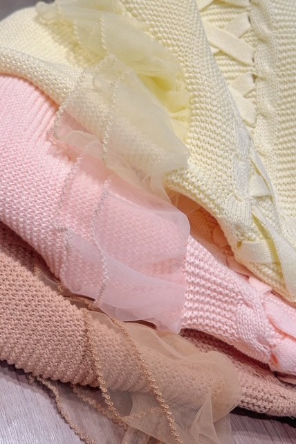 ゆったりかわいい春カーディガン