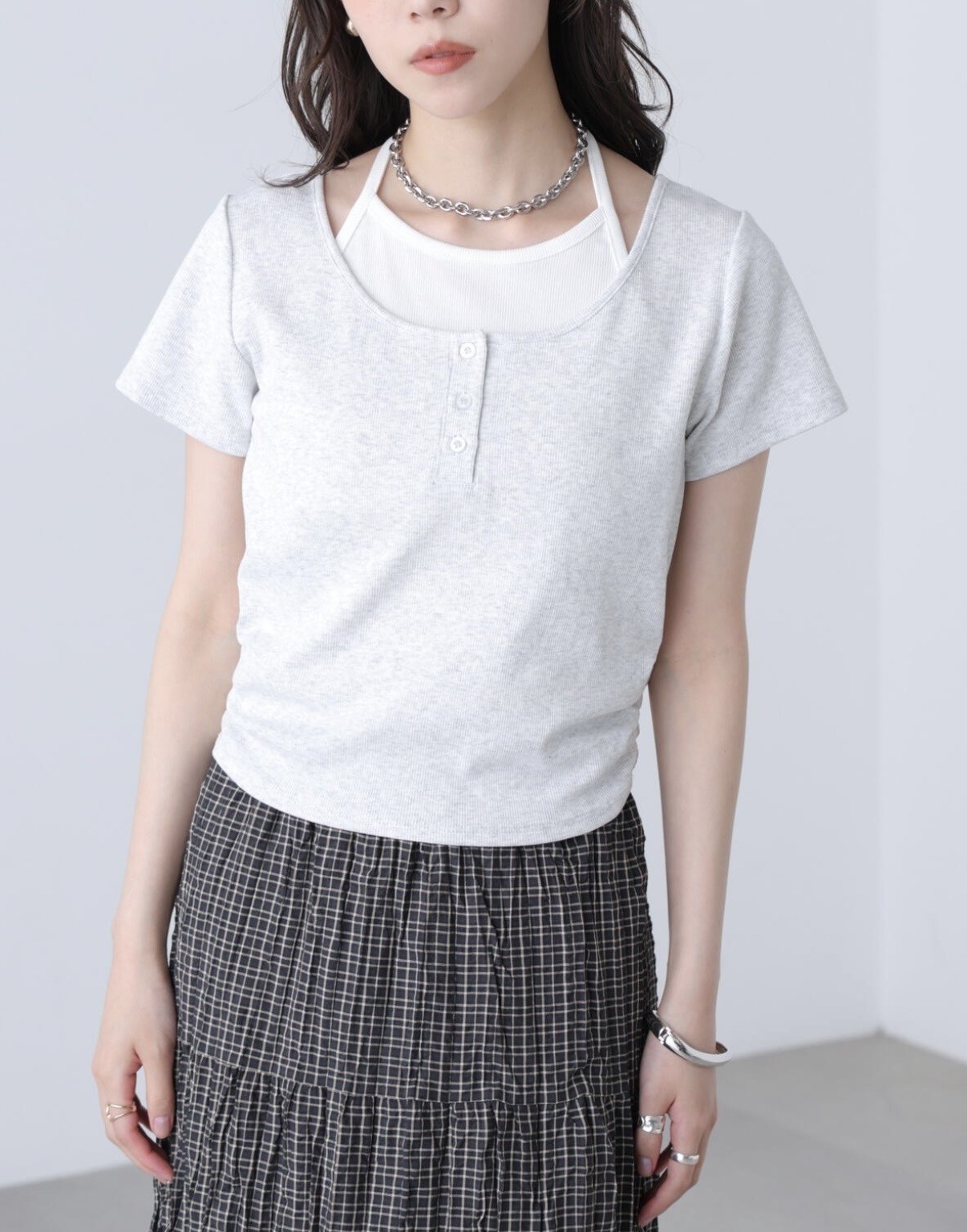 新作⭐️レイヤードTシャツ