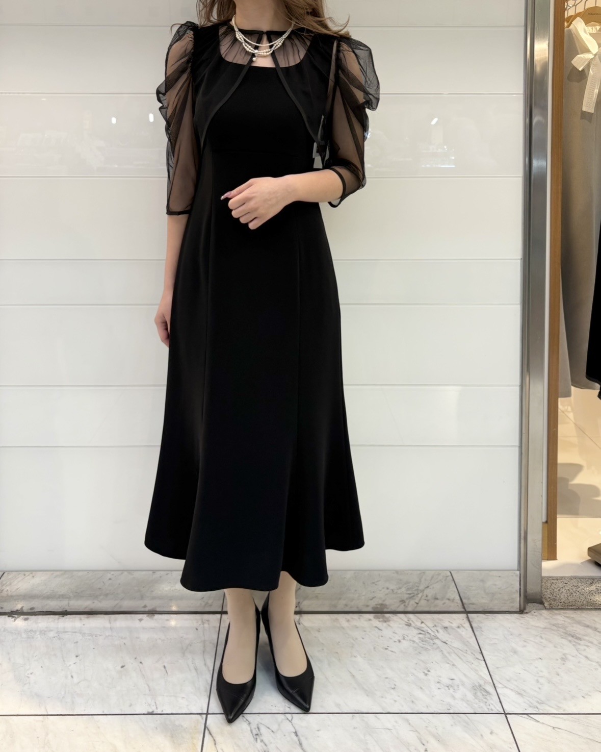 チュールボレロ＆マーメイドドレス