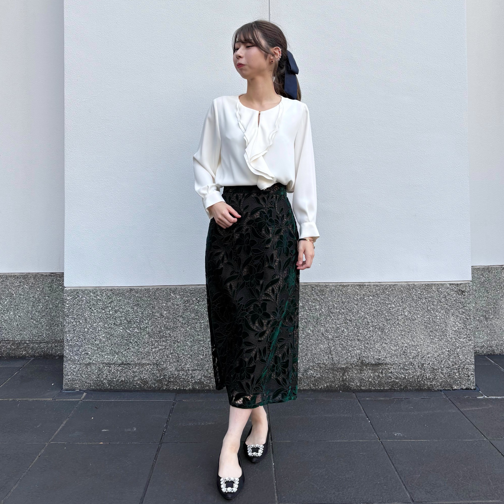 品のあるオフィスコーデ💼💕