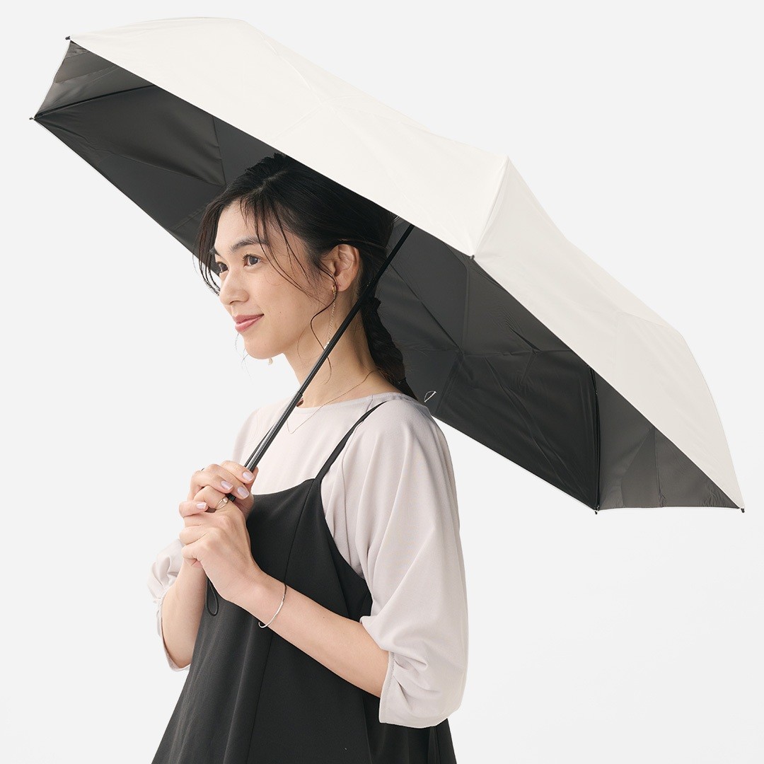 【3月からのUV対策】くるっときれいにたためる遮光の折畳傘