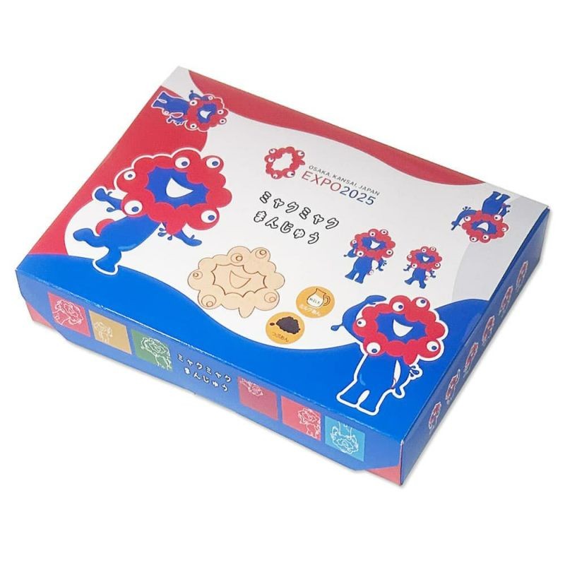 大阪・関西万博限定商品「ミャクミャクまんじゅう」