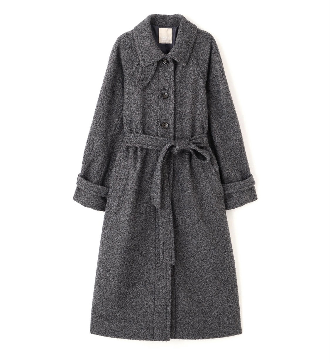 ステンカラーロングコートのご紹介☆