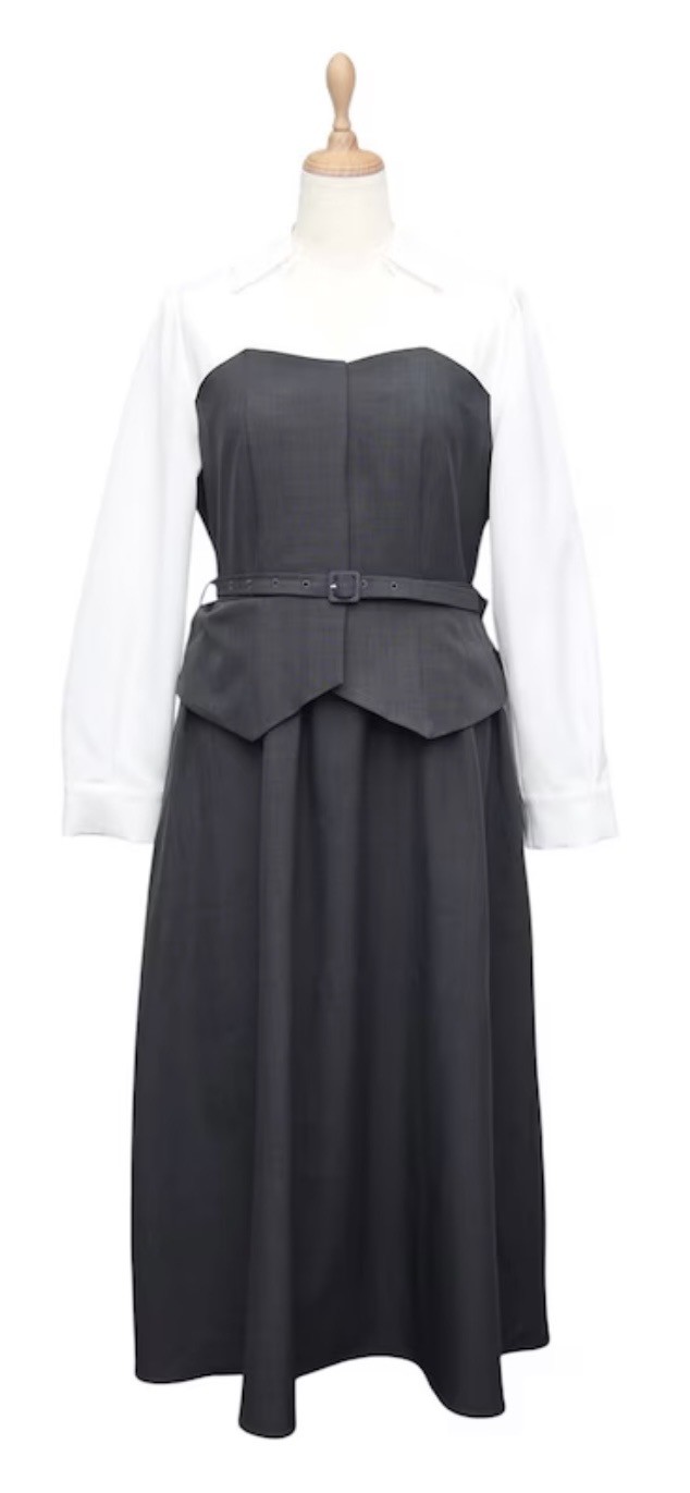 大人なビスチェドッキングワンピース