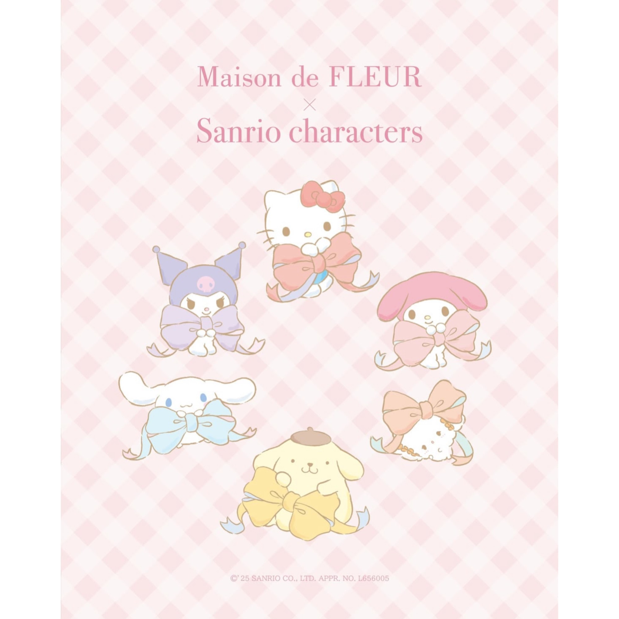 Maison de FLEUR × Sanrio characters🎀