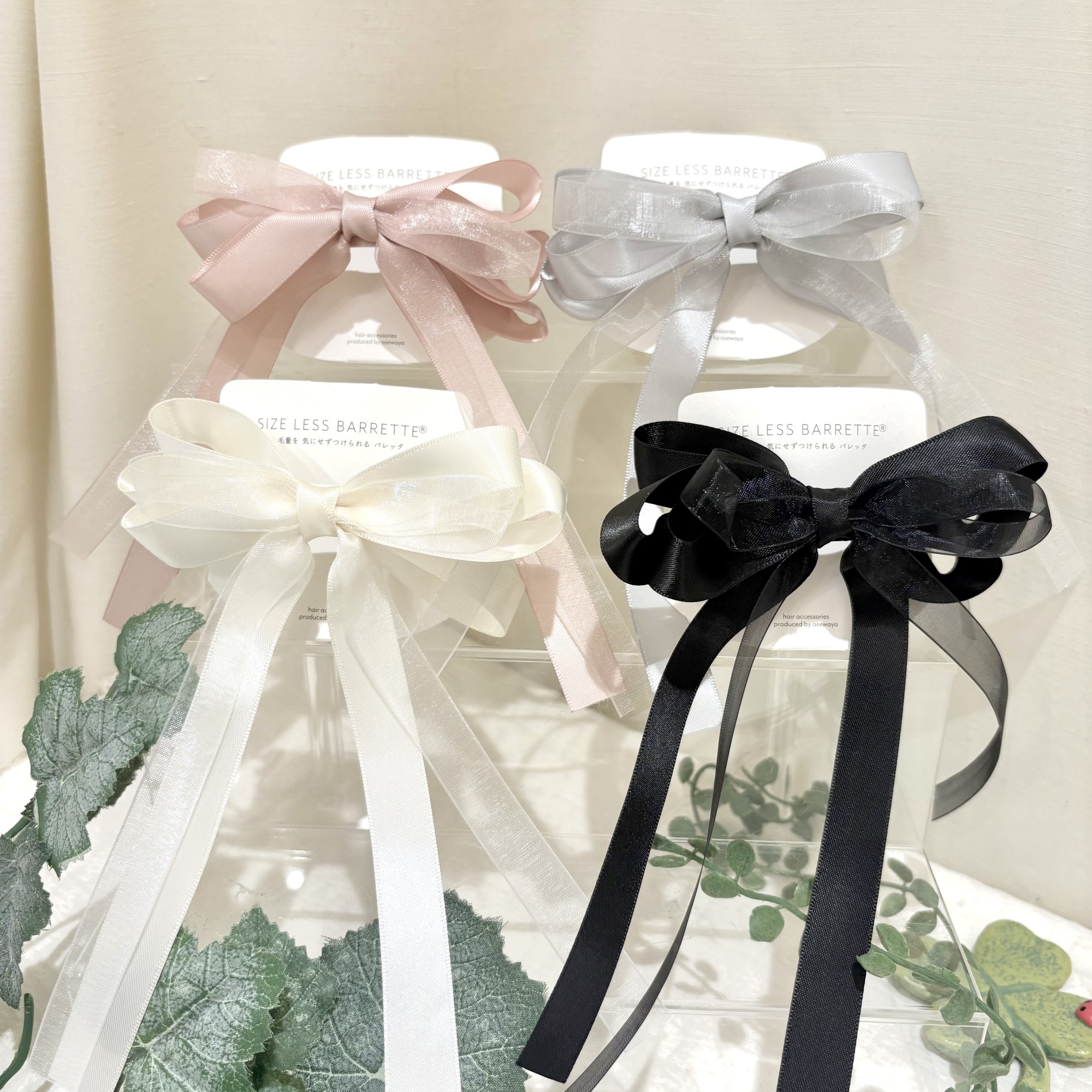 New🌟リボンバレッタ🎀