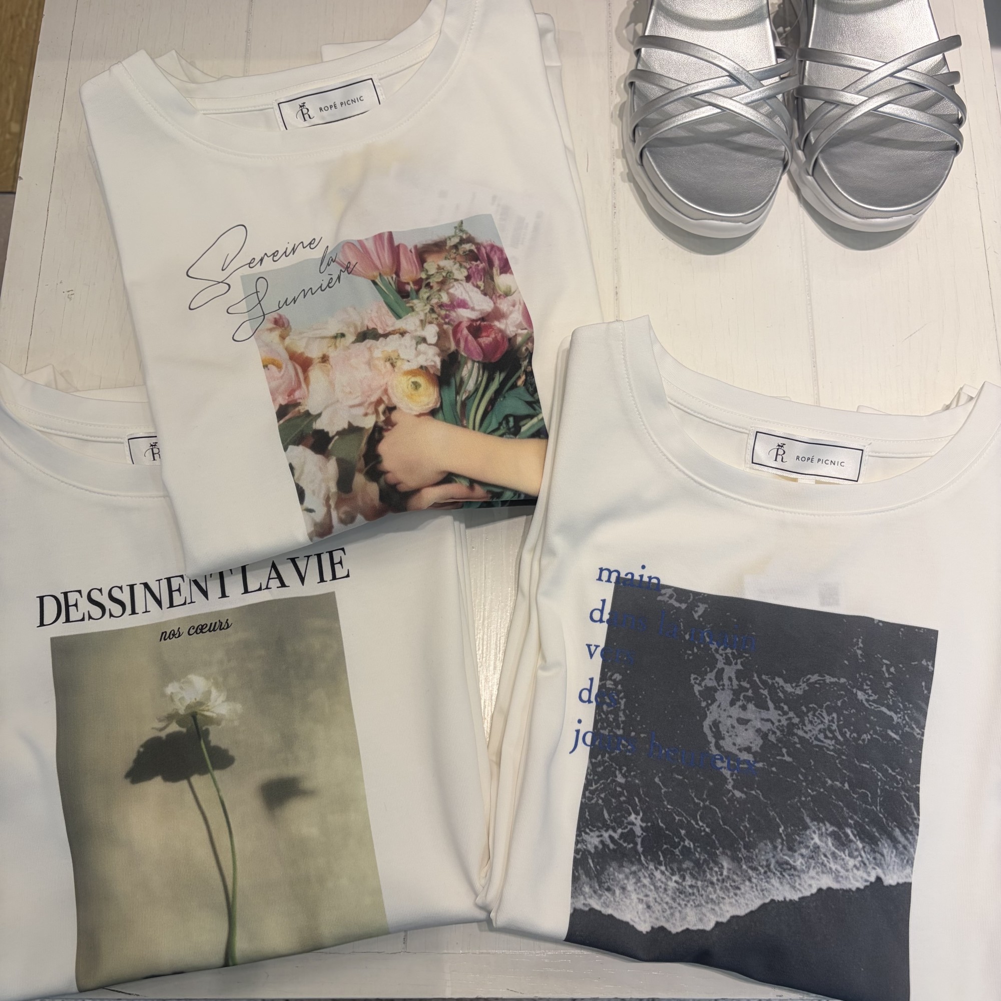 【環境に優しく肌に心地よい、機能性を凝縮】アソートロゴTシャツ