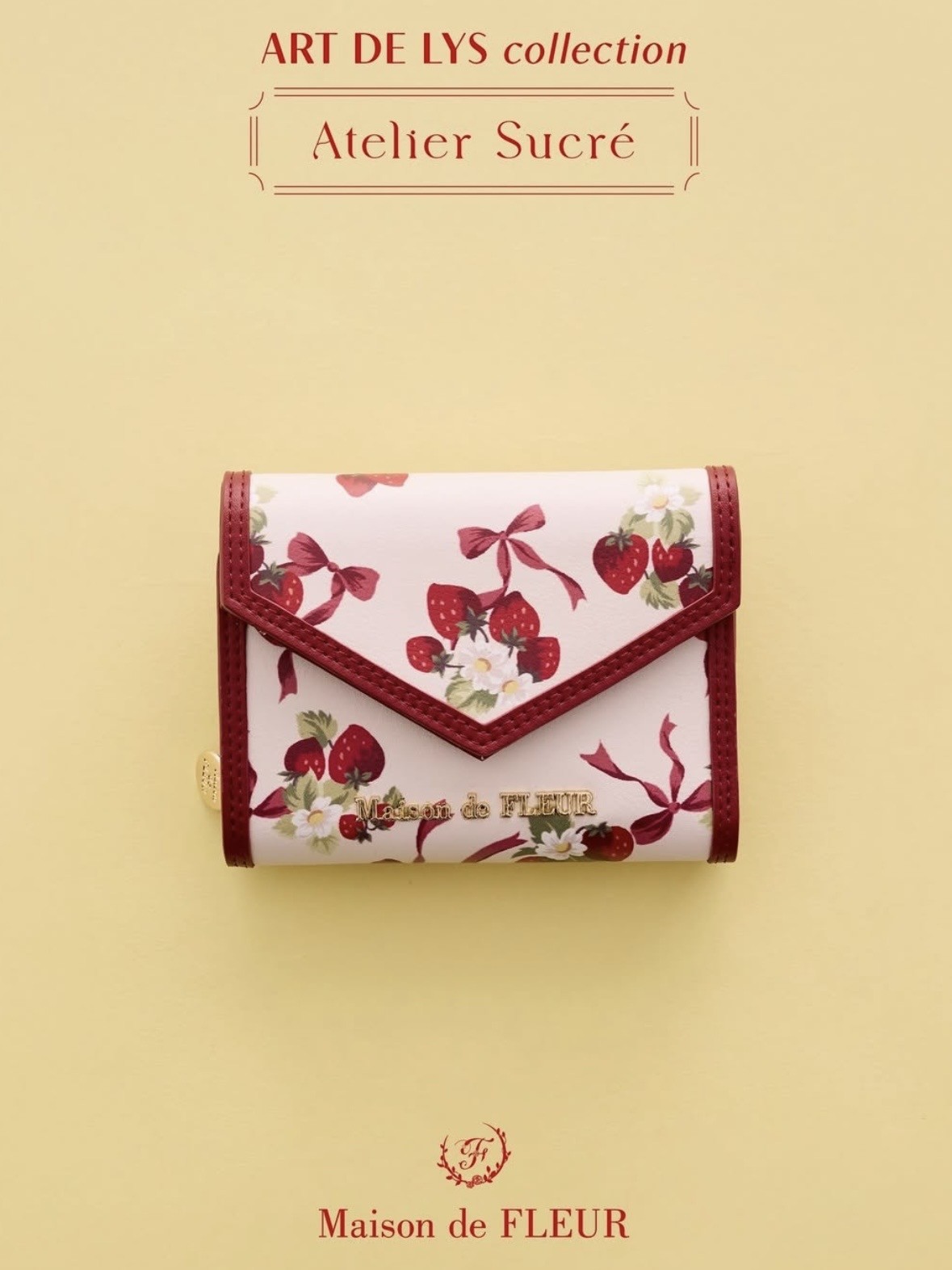 いちごのオリジナル柄を繊細な織りで表現したコレクションが登場🍓