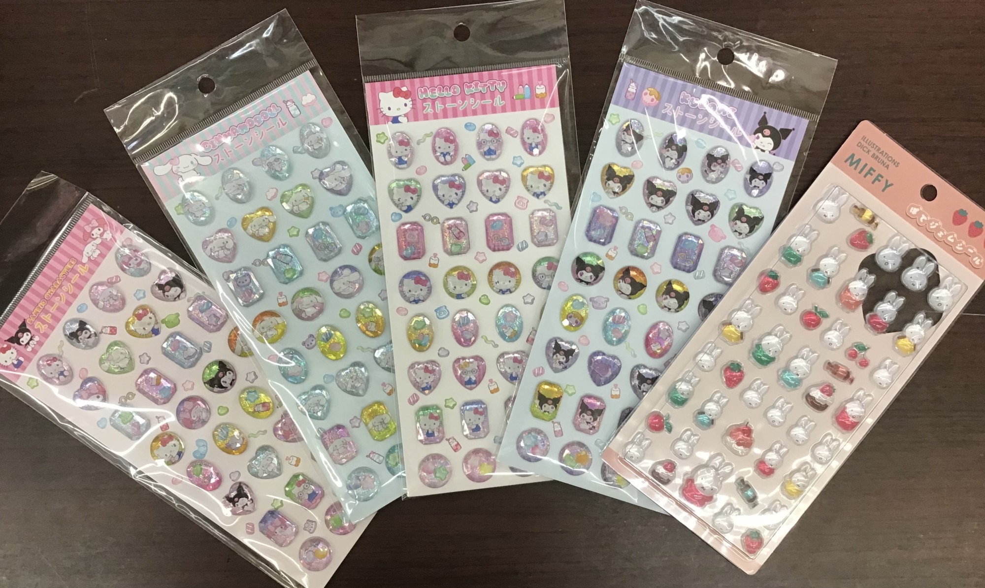 サンリオ、ミッフィーシール再入荷‼️