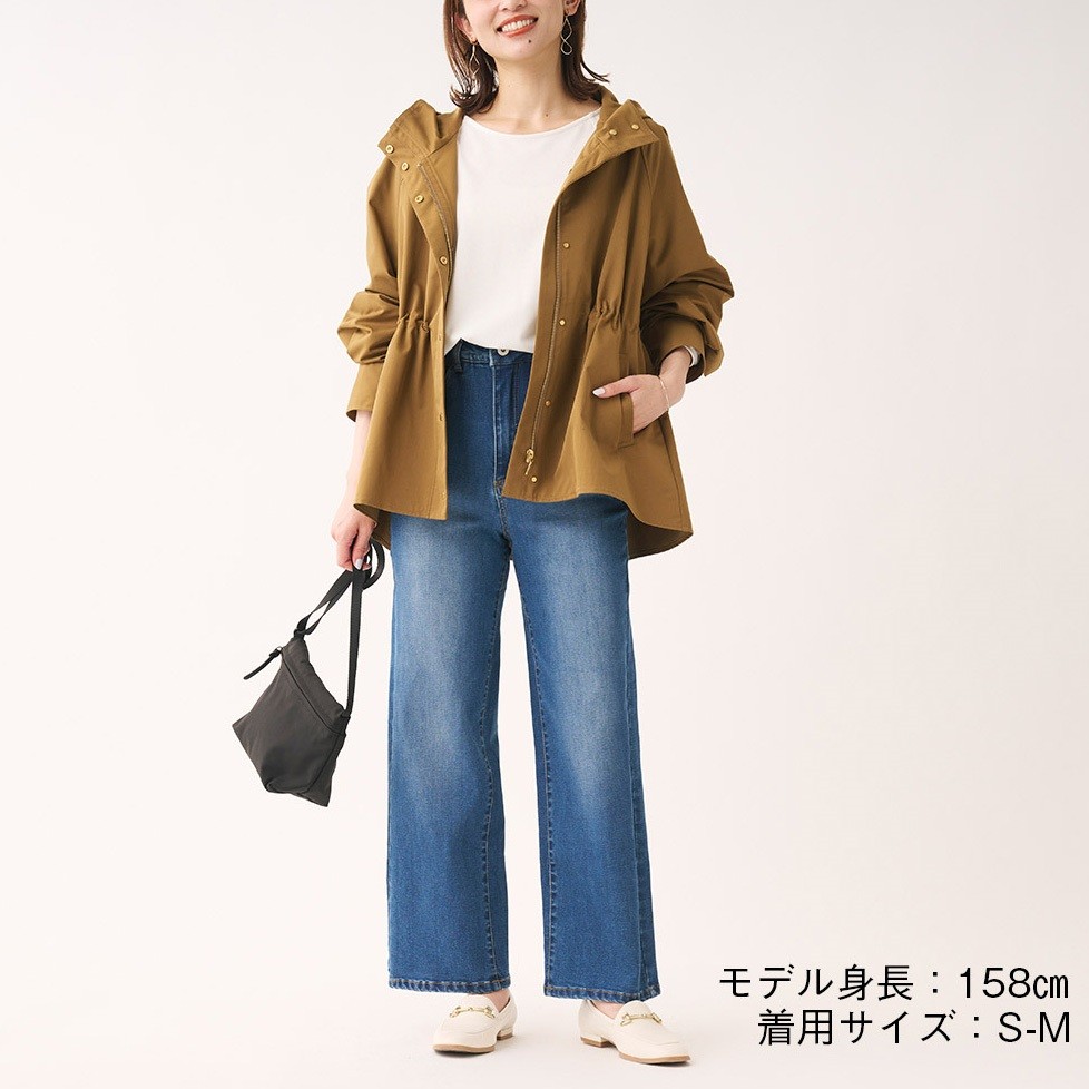 細見えを叶える！スタイルカバーストレッチストレートデニム