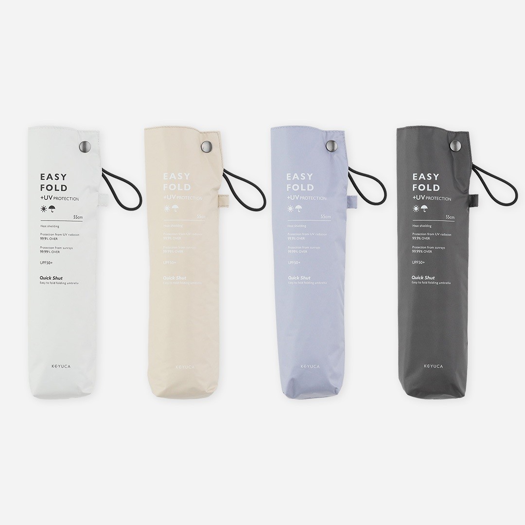 【3月からのUV対策】くるっときれいにたためる遮光の折畳傘