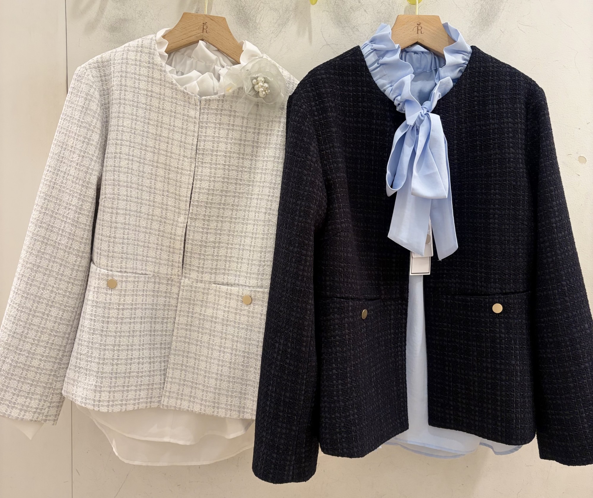 【特別な日や日常使いに◎】ツイードジャケット