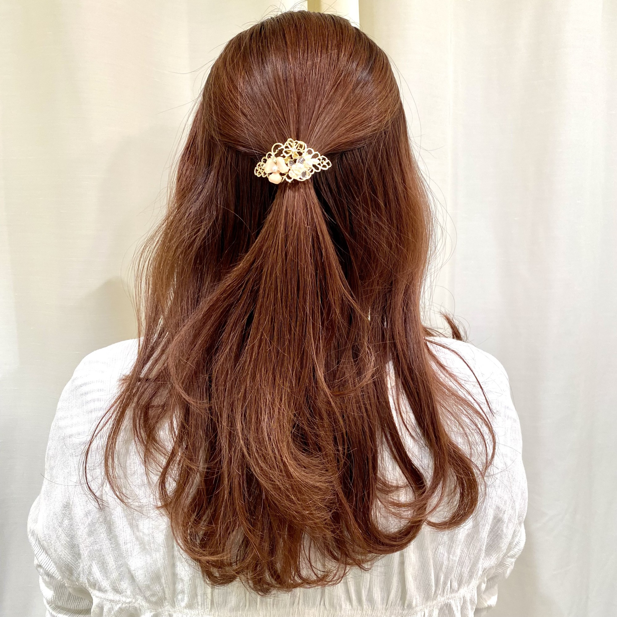 【新作アイテム】フラワー💐ヘアカフ