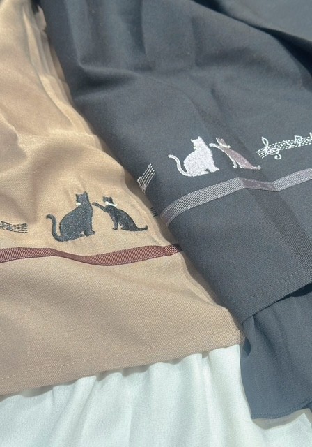 新作猫モチーフコーデ