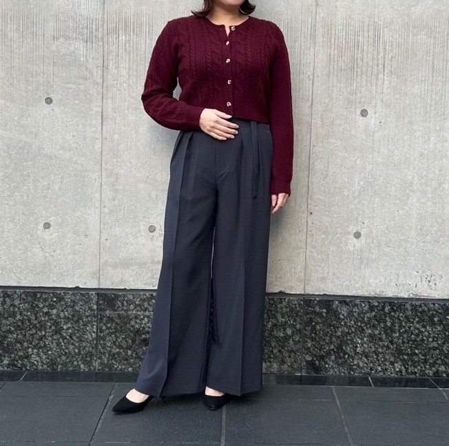 ~お仕事終わりのクリスマスにも🎄❤️~  ドラマチック感をプラス✨ケーブルカーデ