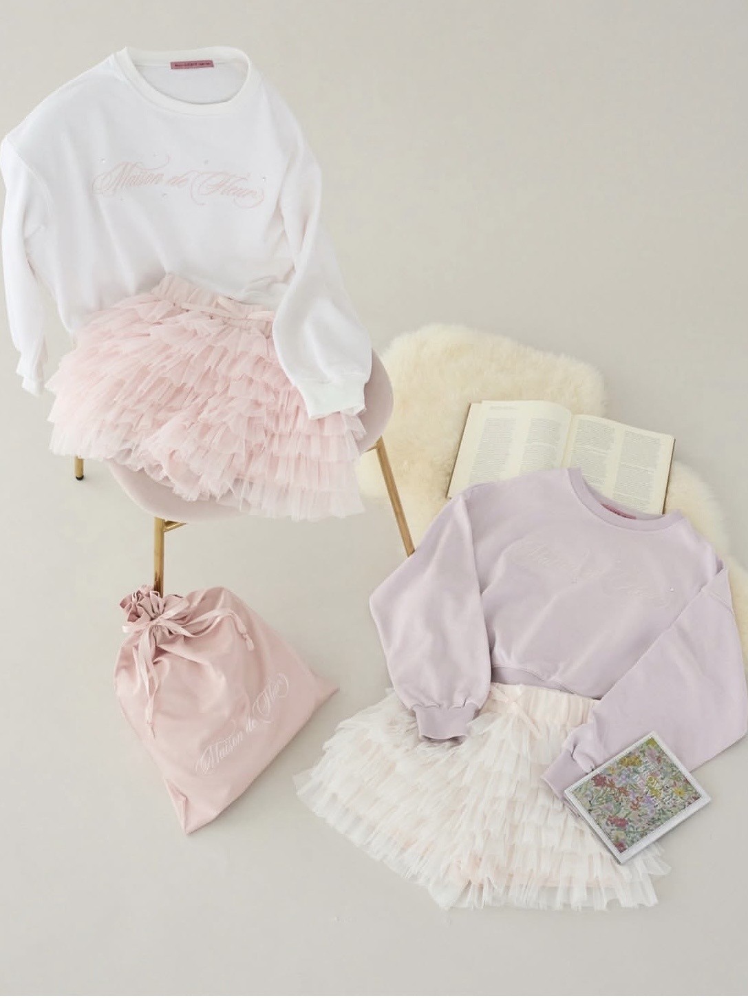 10/23〜【coming soon…】おうち時間も可愛く楽しめる ガーリーなルームウェアセットが登場🎀