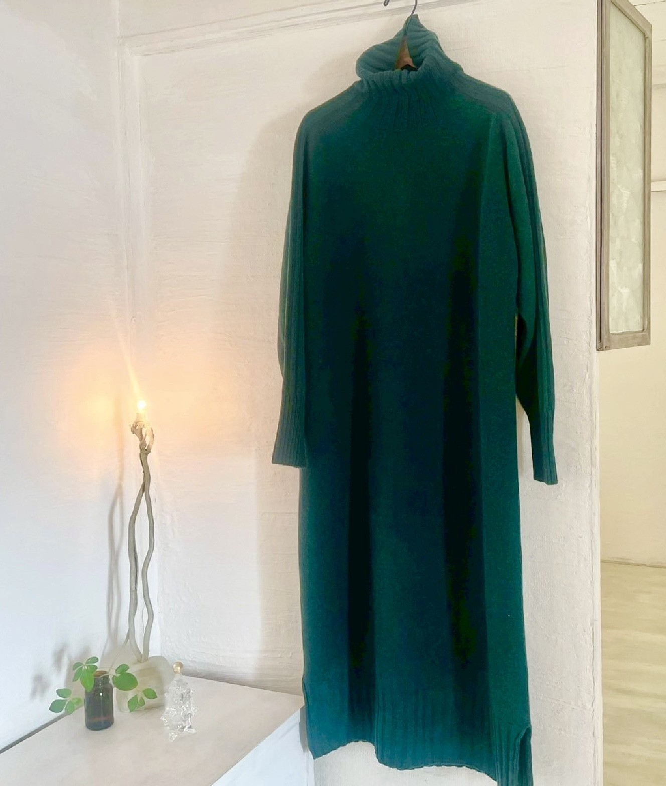 洗練された仕上がりで着心地抜群！『エクストラファインラム ラムズウールワンピース』