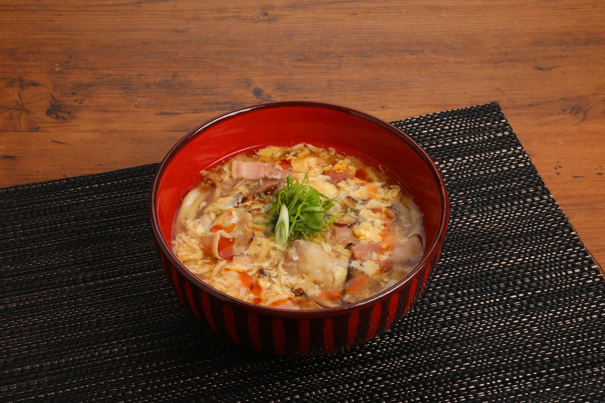 和✖️中華の【王さんの卵とじうどん】