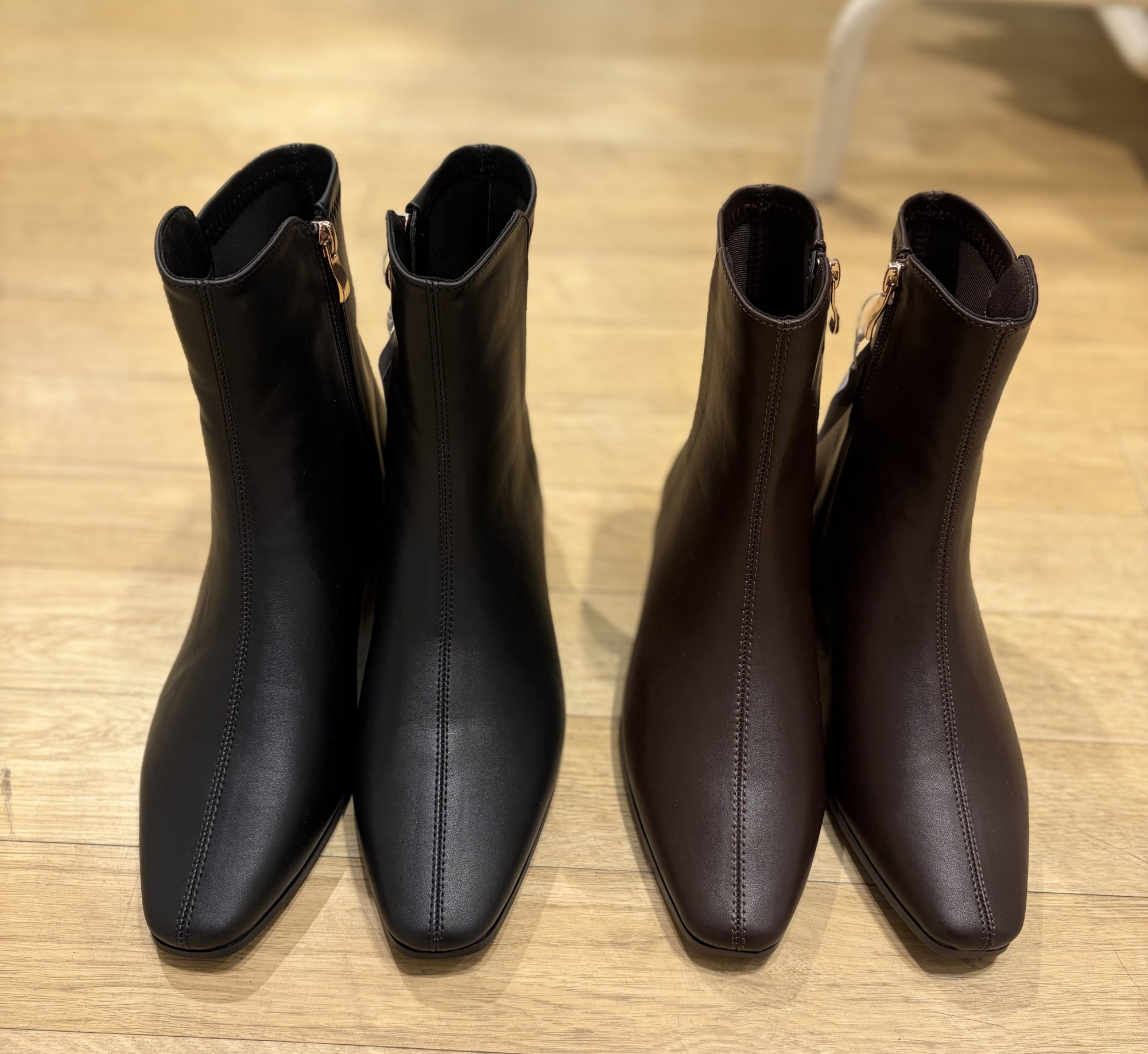 【ストレッチと柔らかクッションで長時間歩ける】ショートブーツ