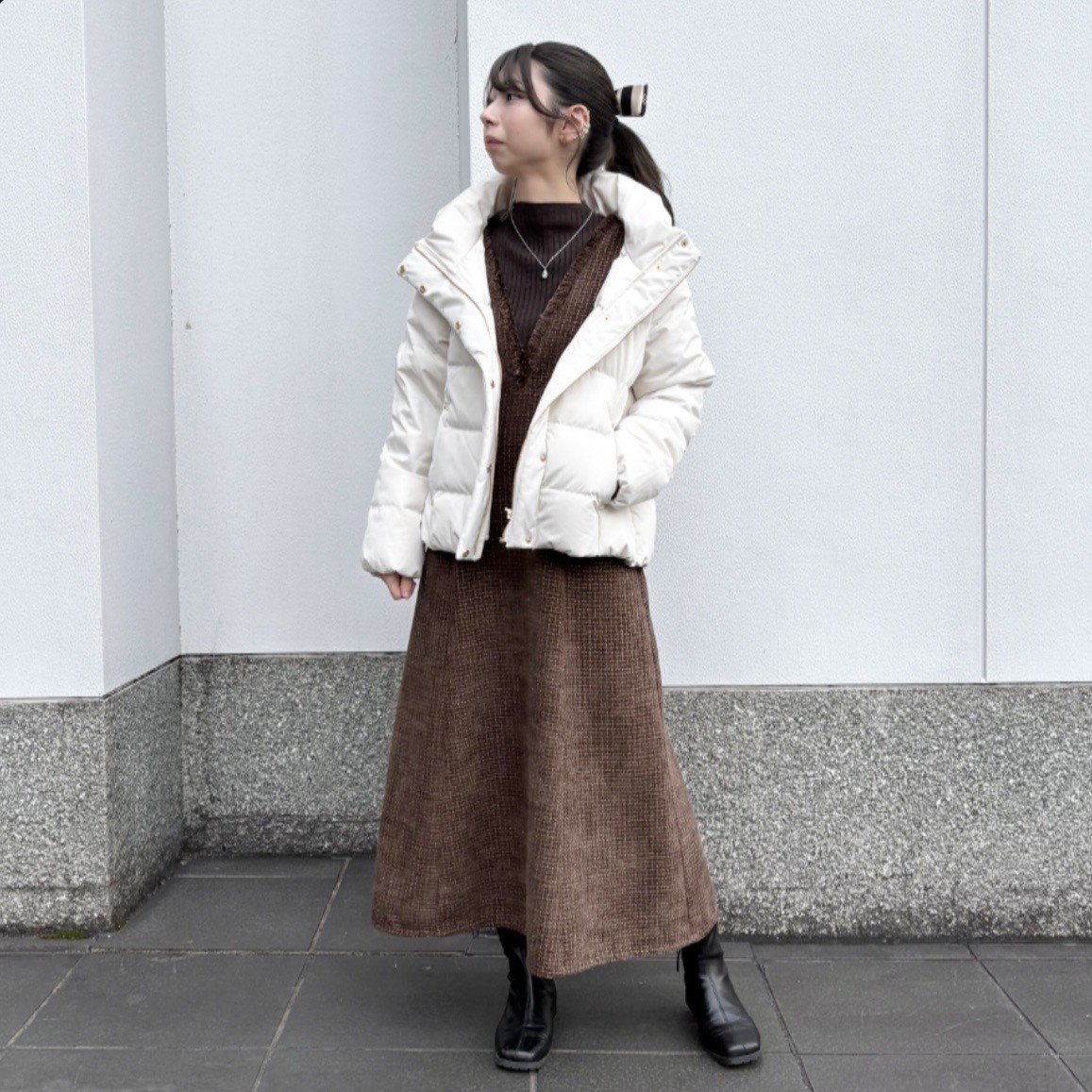 ~✨骨格別似合わせスタイル✨~ワントーンブラウンコーデ🧡