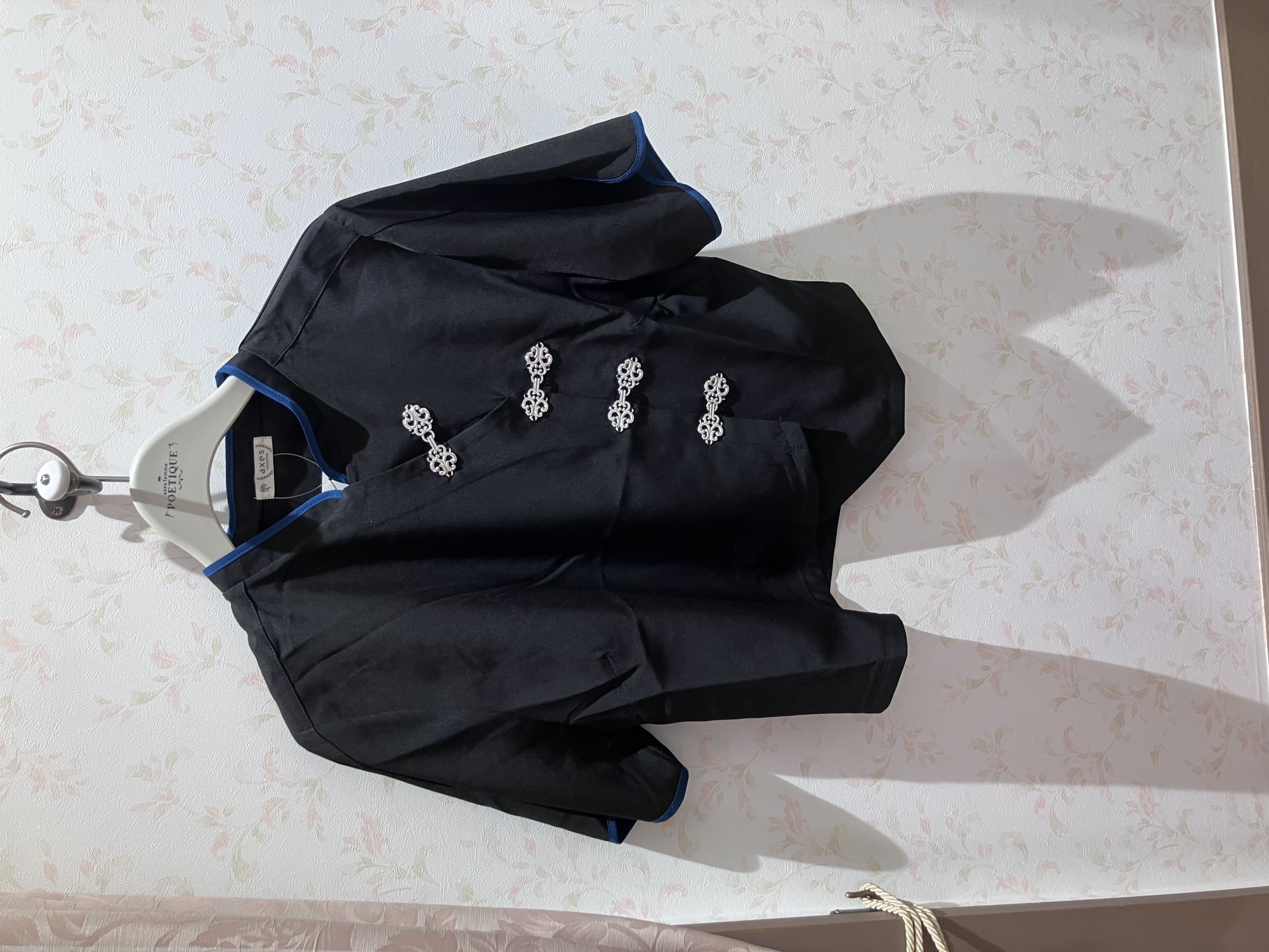 短め丈でスタイル爆盛れ◎チャイナボタンシャツ