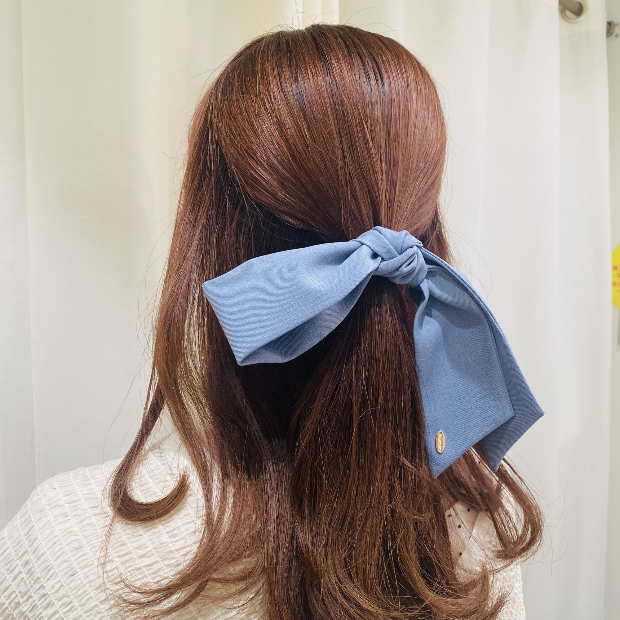 『新作アイテム』朝調片結びリボンフックポニー🎀