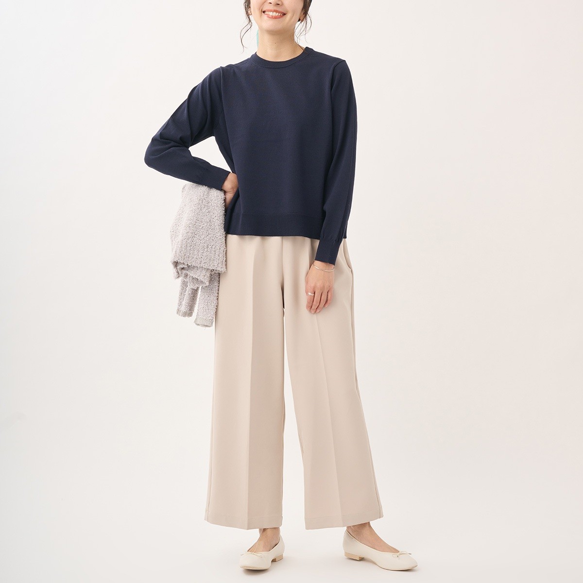 ウォッシャブルでお手入れ簡単！最旬春ニット