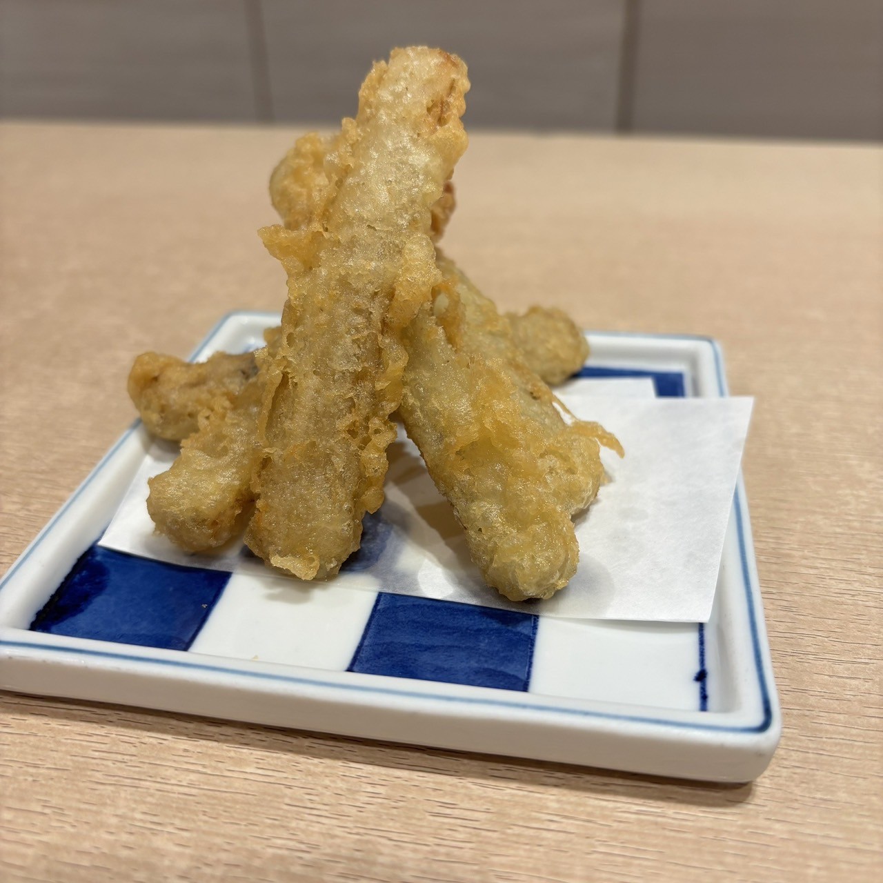 国産ごぼうの天ぷら