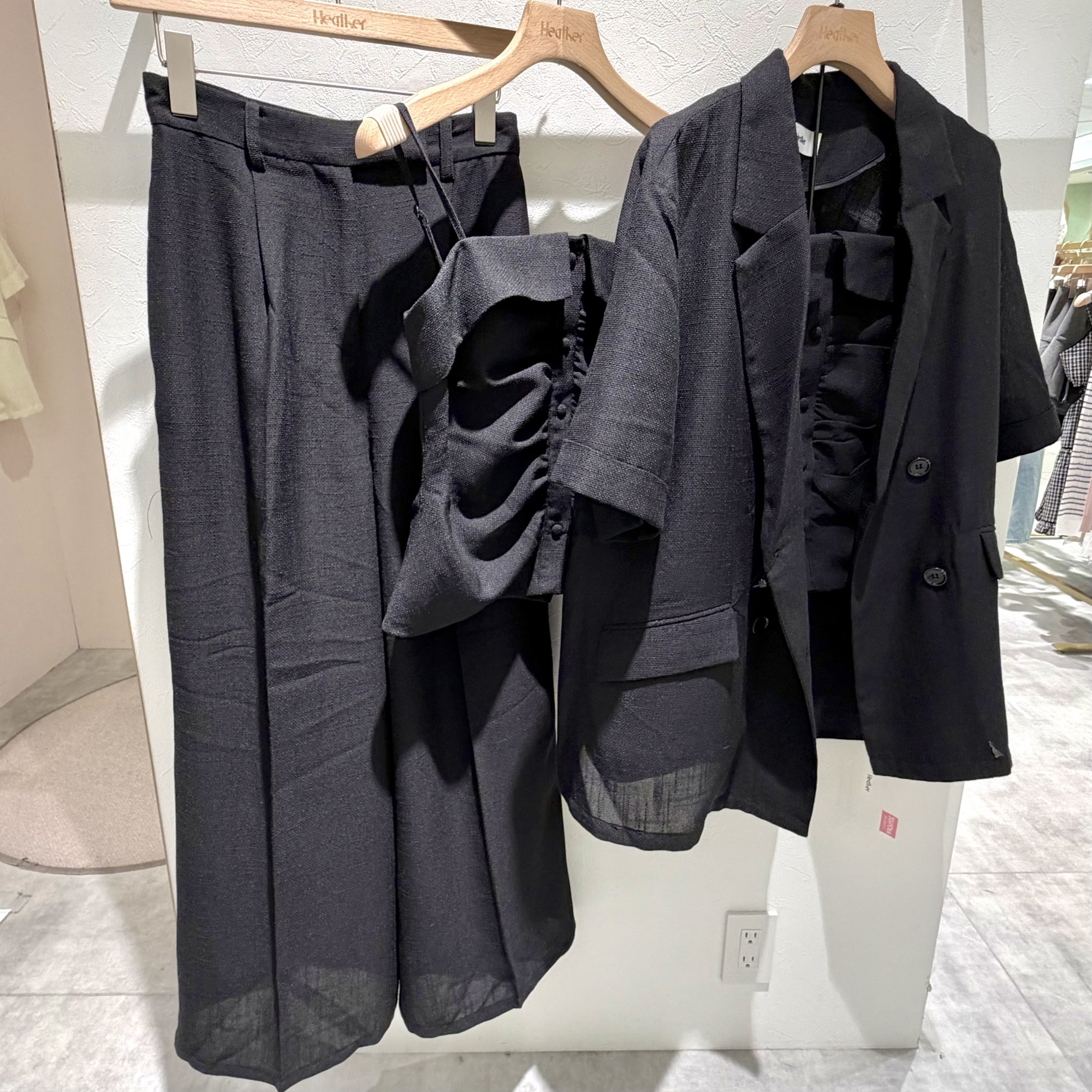 【新色🖤】サマーツイードセットアップ