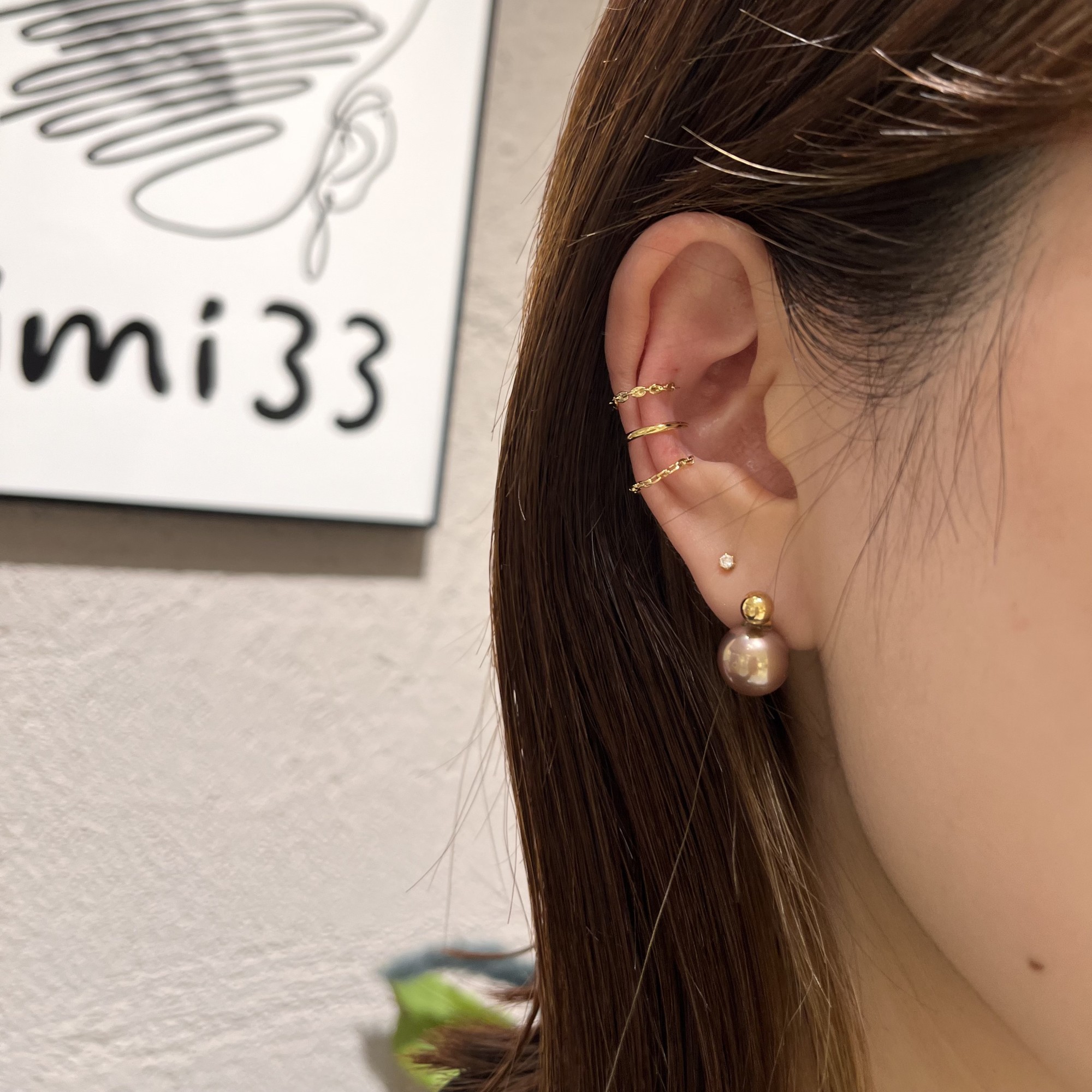 【👑大人気の3wayパールピアス👑】