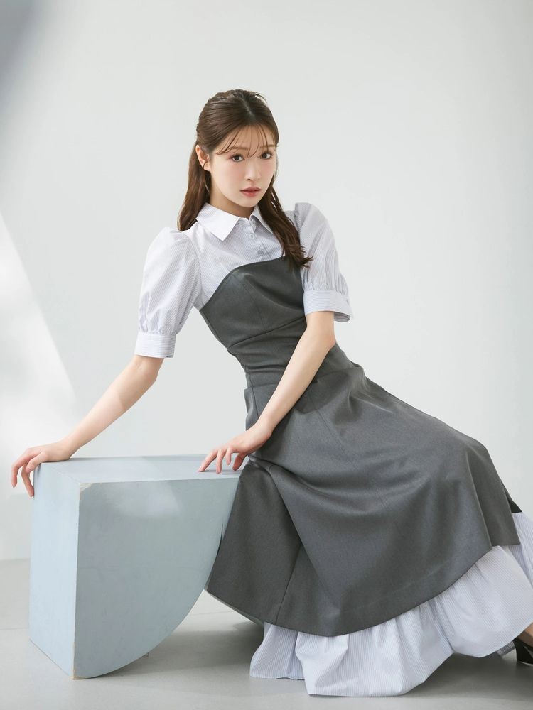 王道フェミニンワンピース♡