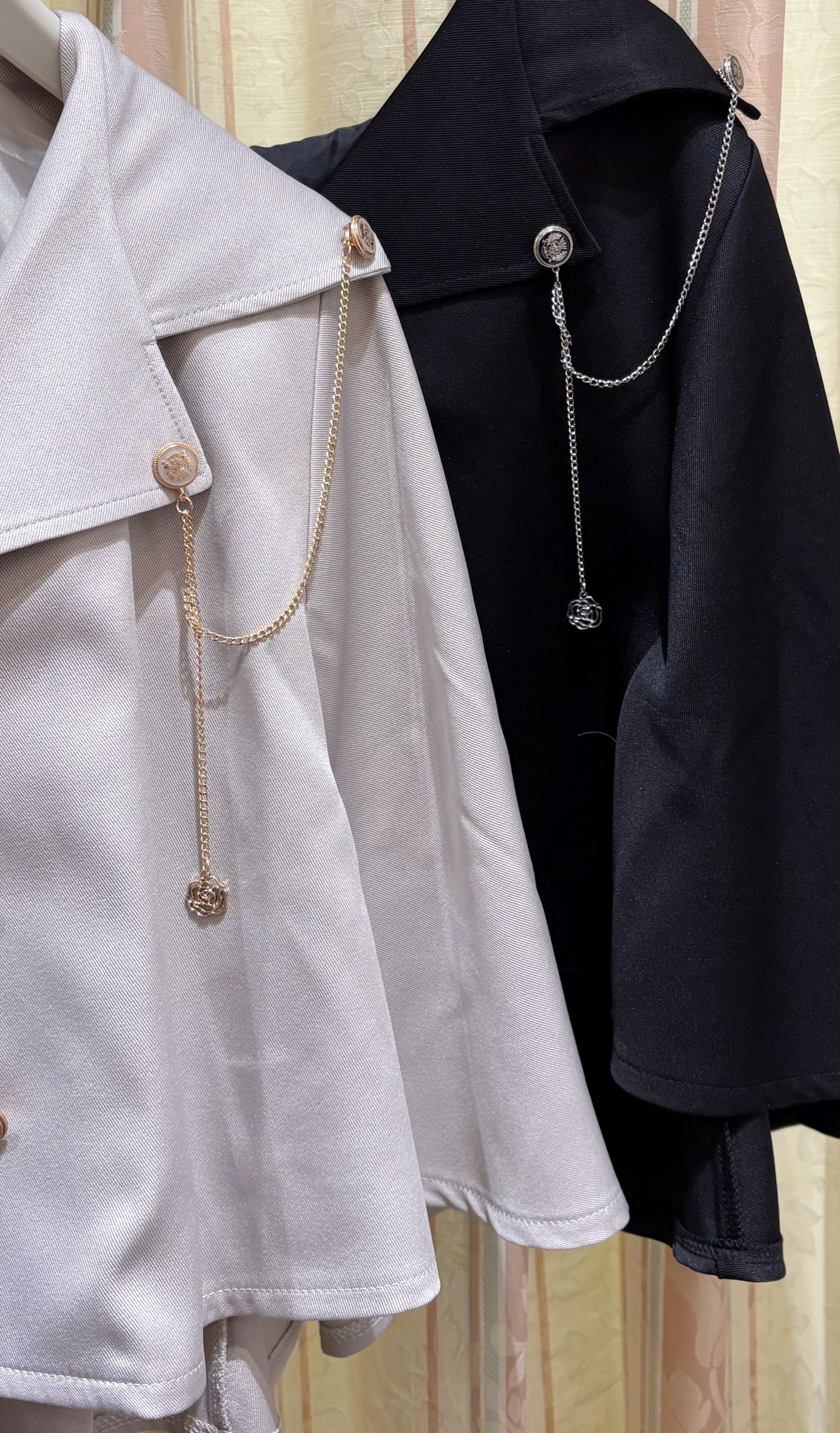 オケージョンにも使えるケープ羽織